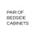 Pair Of Bedside Cabinets  + £200.00 