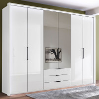 Monaco 6 Door 3 Drawer 300cm Wardrobe