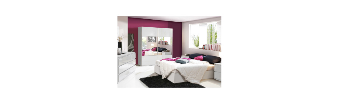 Charlton White Gloss Bedroom Furniture