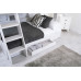 Flick Triple Bunk Bed White & Oak