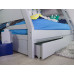 Ollie Triple Bunk Bed Grey Ollie Triple Bunk Bed Grey