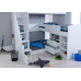 Oscar Triple Bunk Bed with Storage Oscar Triple Bunk Bed with Storage