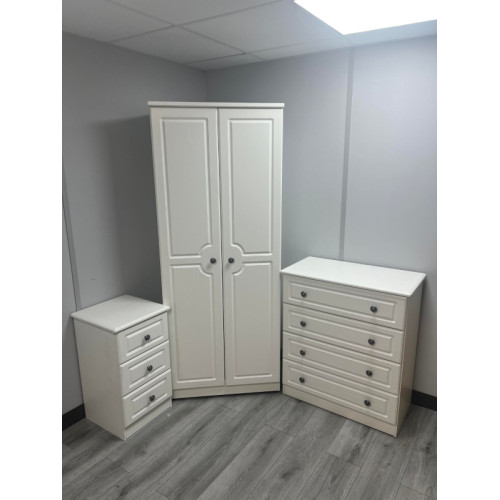 CLEARANCE Pembroke 3 Piece Set - White Ash (1)