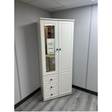 CLEARANCE Pembroke Combi Wardrobe - White Ash