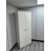 CLEARANCE Pembroke Standard 2 Door Wardrobe - White Ash