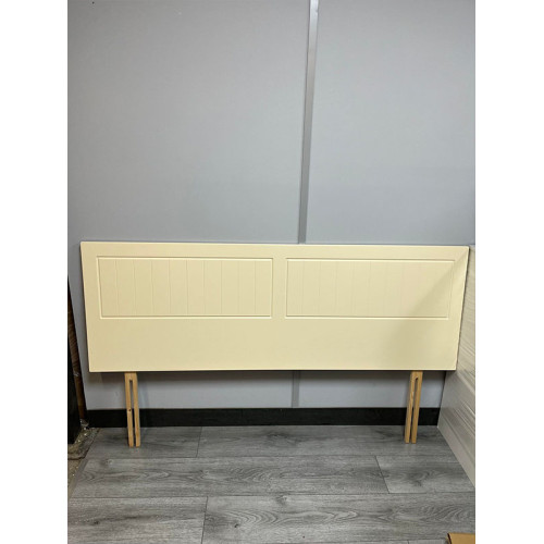 CLEARANCE 5ft Headboard - Cream Finish