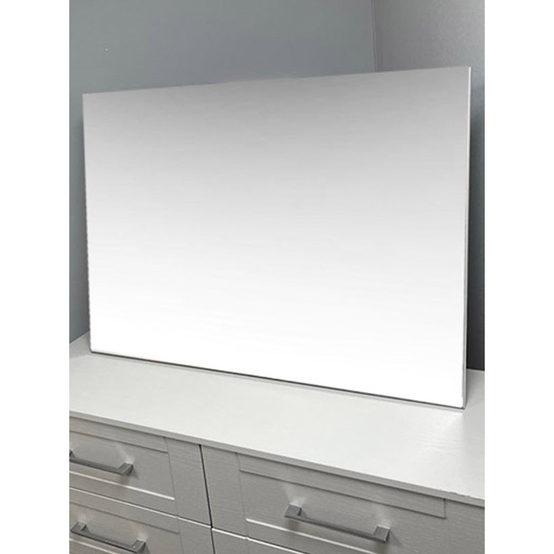 CLEARANCE Large Mirror - Grey Matt