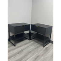 CLEARANCE Pair Of Hong Kong 1 Drawer Bedsides