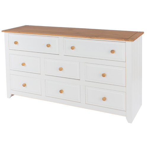 Perth White 6 + 2 Wide Chest Perth White 6 + 2 Wide Chest