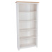 Perth White Tall Bookcase 