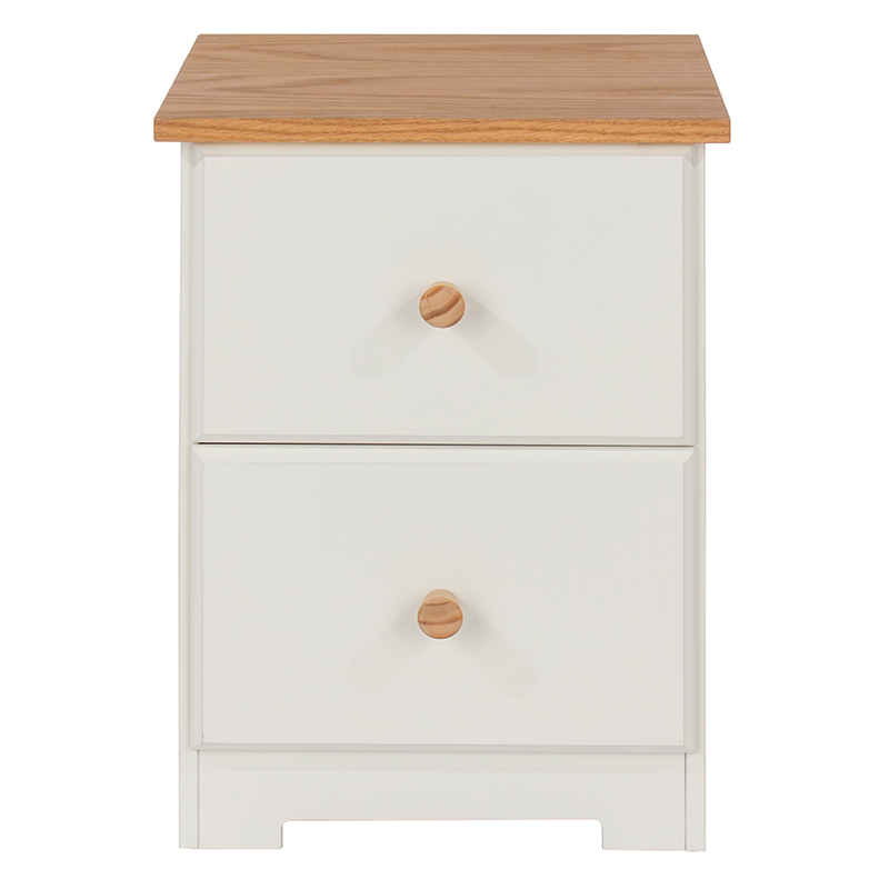 Oban 2 Drawer Bedside Cabinet
