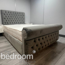 Sussex Sleigh Ottoman Bed from