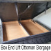 Milan Winged Ottoman Bedframe from