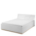 Aspen White Gloss 5ft Bed Frame