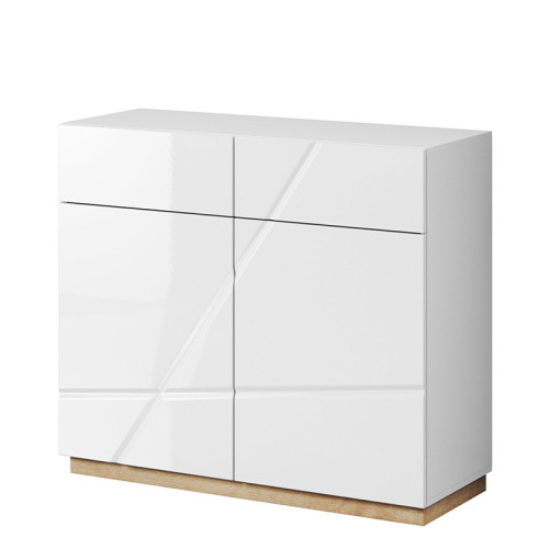 Aspen White Gloss Sideboard Cabinet