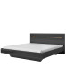 Sapphire Grey Gloss 5FT Bed Frame