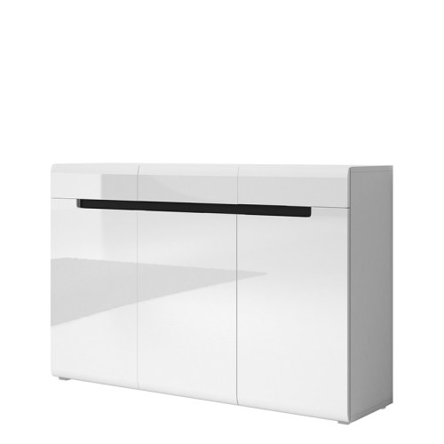 Sapphire White Gloss Sideboard Cabinet
