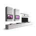 Lagoon Entertainment Unit - White Gloss/White Matt Lagoon Entertainment Unit - White Gloss/White Matt
