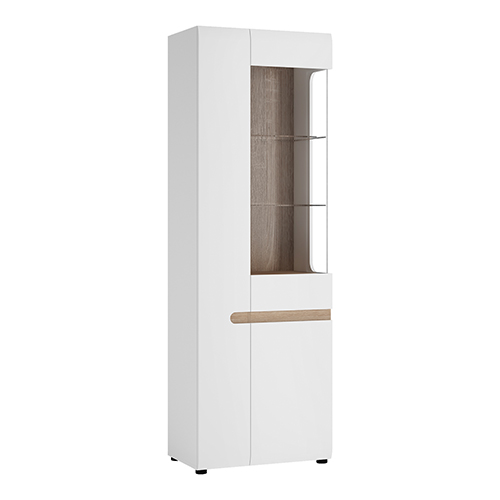 Chelsea Tall Glazed Narrow Display Unit 