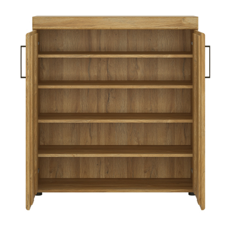 Cortina Oak 2 Door Cabinet