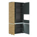 Luci 4 Door Tall Display Cabinet - Right Hand Opening