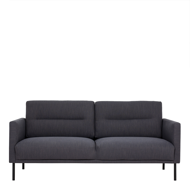 Lavrik 2 Seater Sofa - Anthracite Chenielle