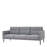 Lavrik 3 Seater Sofa - Grey Chenielle