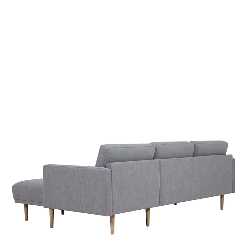 Lavrik (RHF) Chaise Lounge Corner Sofa - Grey Chenielle Lavrik (RHF) Chaise Lounge Corner Sofa - Grey Chenielle