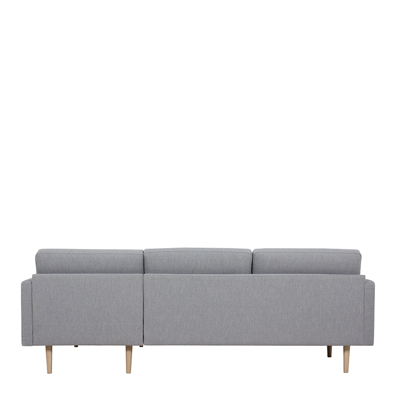 Lavrik (RHF) Chaise Lounge Corner Sofa - Grey Chenielle Lavrik (RHF) Chaise Lounge Corner Sofa - Grey Chenielle
