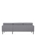 Lavrik (RHF) Chaise Lounge Corner Sofa - Grey Chenielle Lavrik (RHF) Chaise Lounge Corner Sofa - Grey Chenielle
