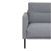 Lavrik (RHF) Chaise Lounge Corner Sofa - Grey Chenielle
