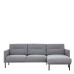 Lavrik (RHF) Chaise Lounge Corner Sofa - Grey Chenielle Lavrik (RHF) Chaise Lounge Corner Sofa - Grey Chenielle