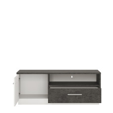 Zingaro 1 Door 1 Drawer TV Cabinet