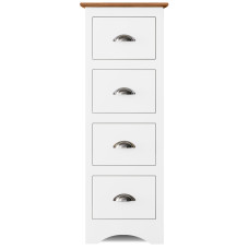 Clarence Narrow 4 Drawer Chest