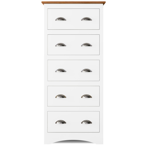 Clarence 5 Drawer Wellington Chest