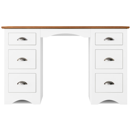 Clarence Double Pedestal Dressing Table