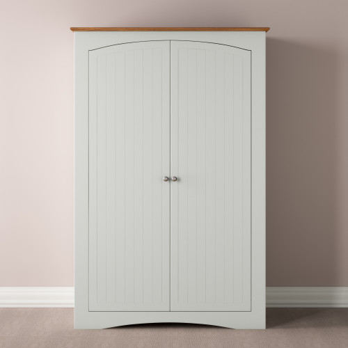Clarence Wide 2 Door Wardrobe