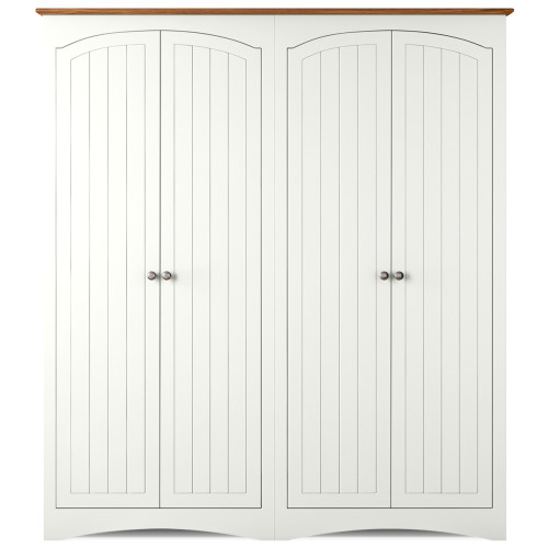 Clarence 4 Door Wardrobe