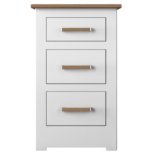 Kensington 3 Drawer Bedside