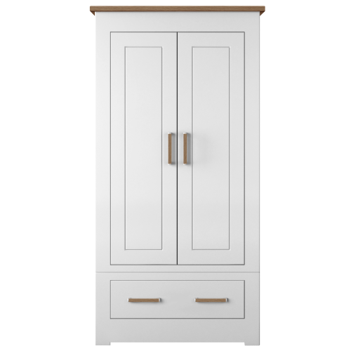 Kensington 2 Door 1 Drawer Wardrobe
