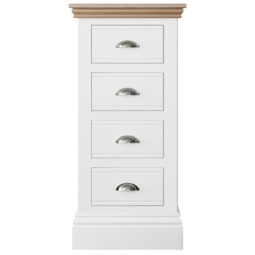 Sandringham 4 Drawer Narrow Chest