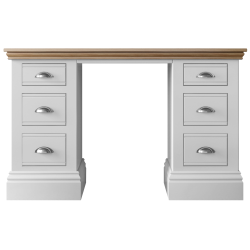 Sandringham Double Pedestal Dressing Table