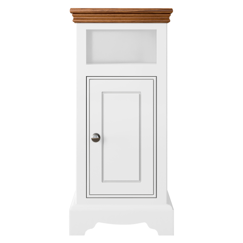 Windsor 1 Door Open Shelf Bedside