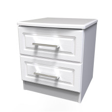 Denbigh 2 Drawer Bedside Cabinet