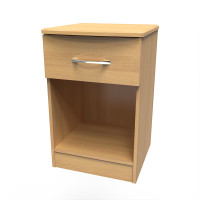 Ruthin 1 Drawer Open Bedside Cabinet 