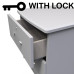 Ruthin 2 Drawer Bedside Cabinet With Lock Ruthin 2 Drawer Bedside Cabinet With Lock