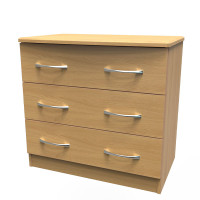 Ruthin 3 Drawer Wide Chest 