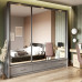Nevada White 250cm Sliding Wardrobe