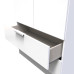Plymouth Tall 2 Drawer Wardrobe 