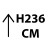 H236CM  + £170.00 